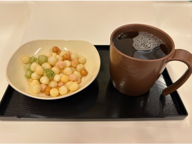 飲み物と合います(´▽｀)